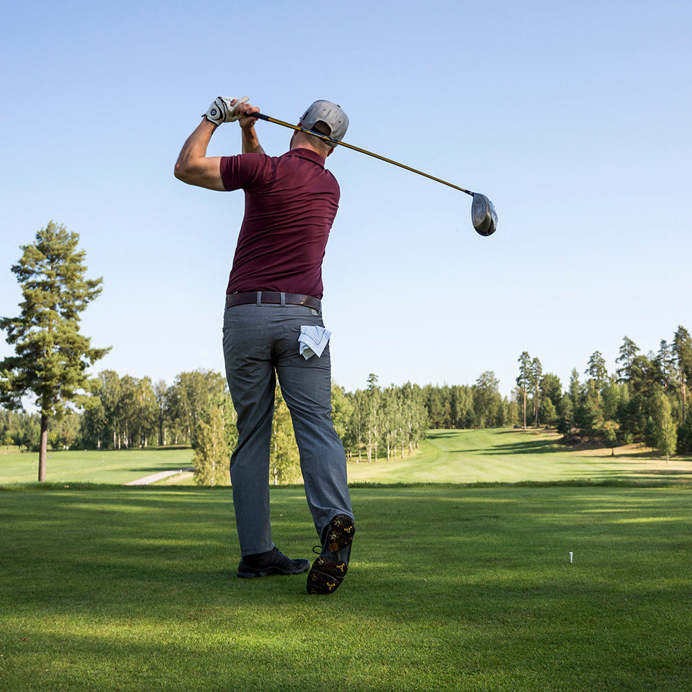 A gentleman should never tee off without a genuine FatCloth